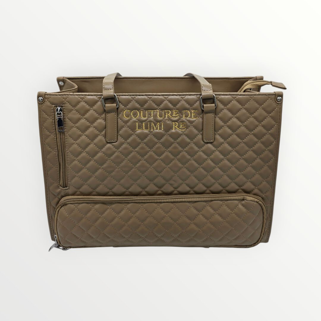Quilted Work Tote β Laptop, Lunch & Everyday Organiser