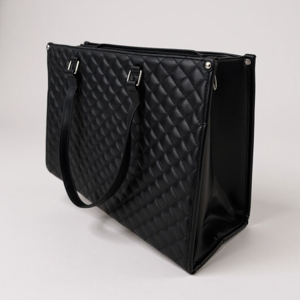 Quilted Work Tote β Laptop, Lunch & Everyday Organiser