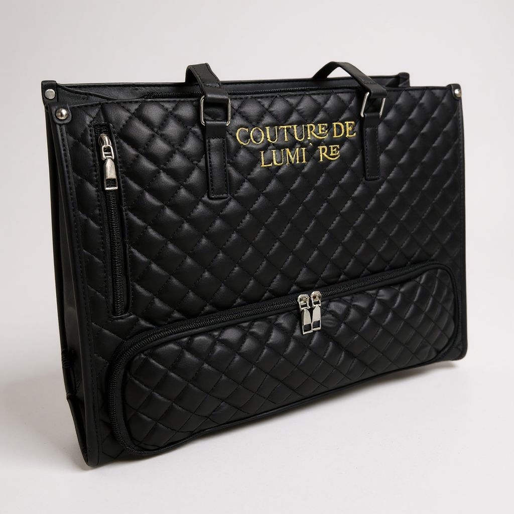 Quilted Work Tote β Laptop, Lunch & Everyday Organiser