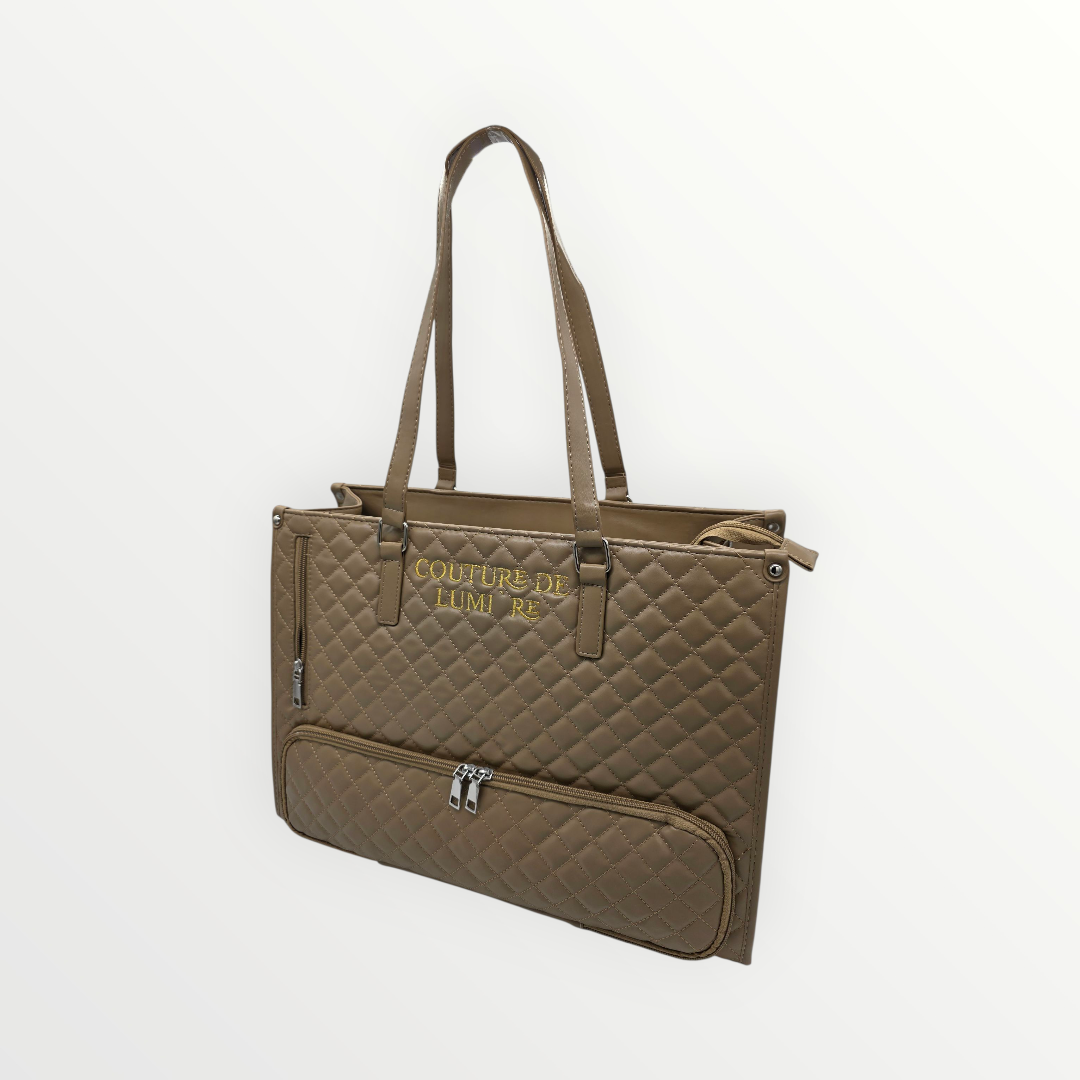 Quilted Work Tote β Laptop, Lunch & Everyday Organiser